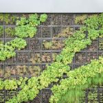 Vertical Garden - painting of crop field