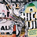 Vintage Modern - closeup photo of torn papers